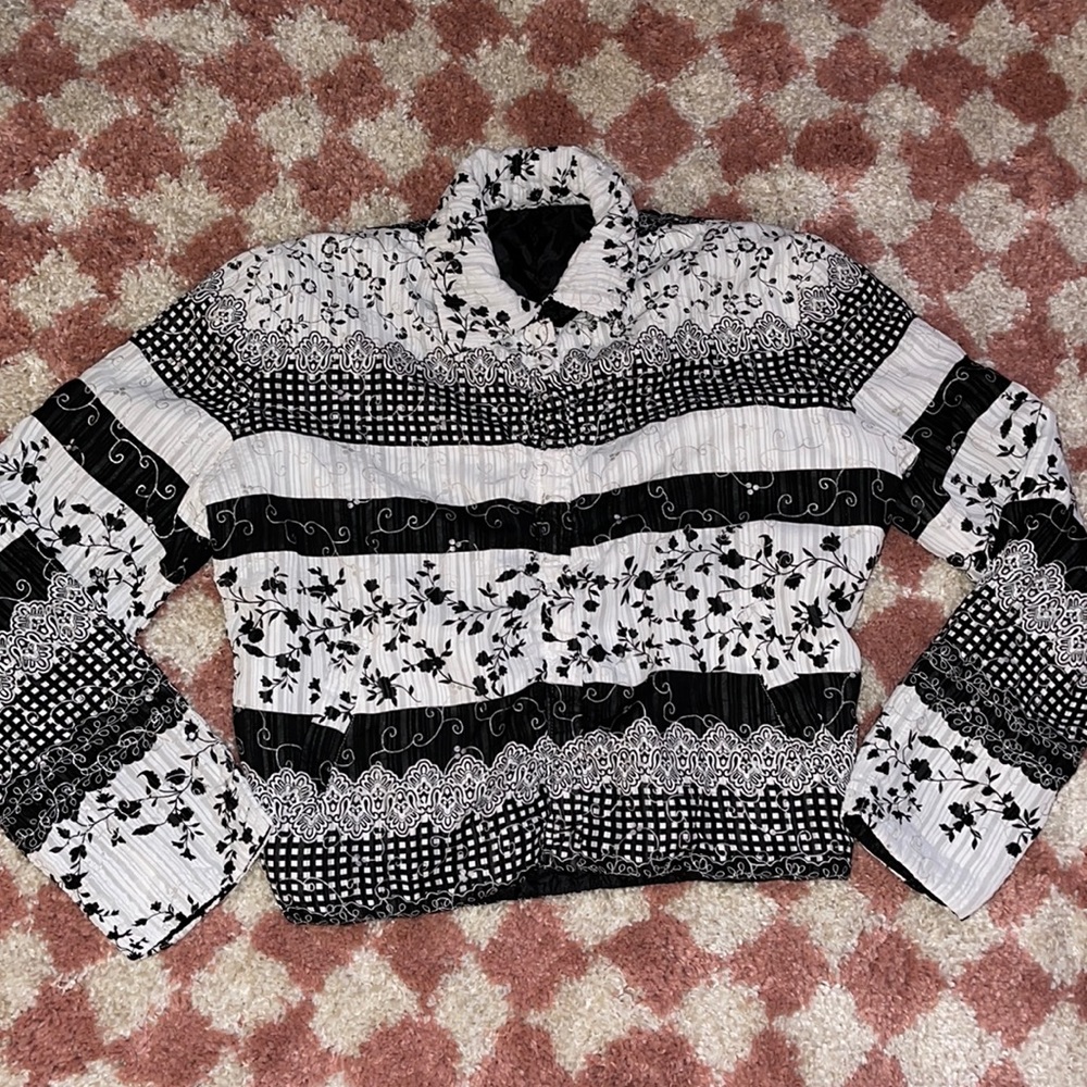 Reversible quilted jacket - Picture 1 of 3